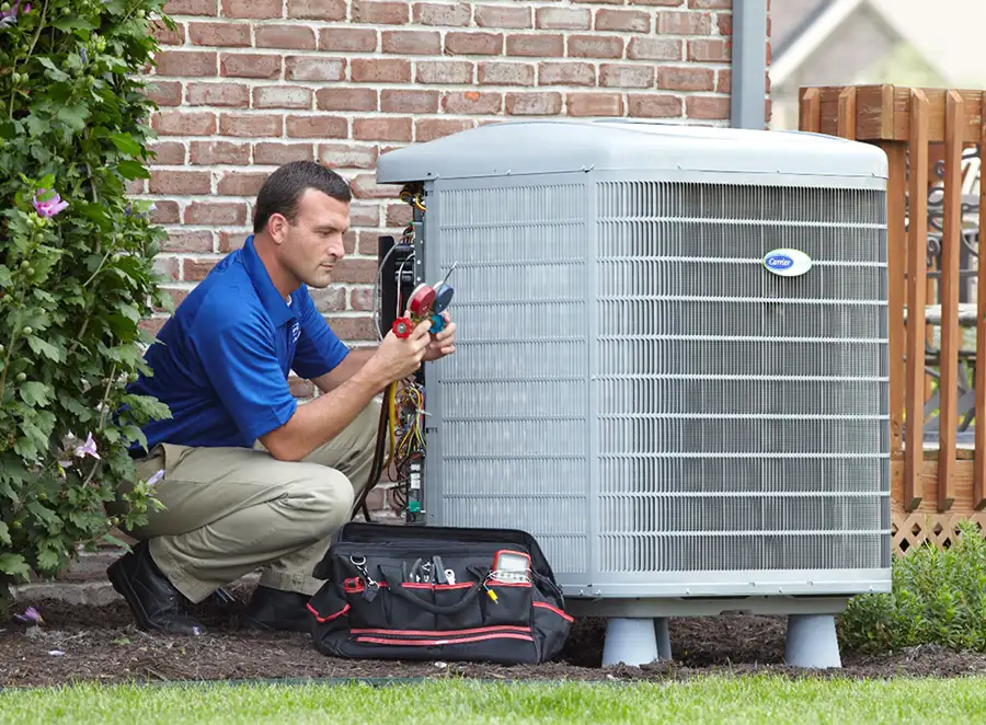 air conditioning maintenance and installation service technician in Champaign, Illinois